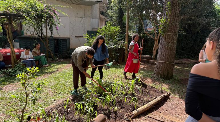 Jardinagem Biodinâmica: desenvolvimento e implantação do horto biodinâmico com espécies medicinais, aromáticas, condimentares e florais na área verde da Faculdade Rudolf Steiner.