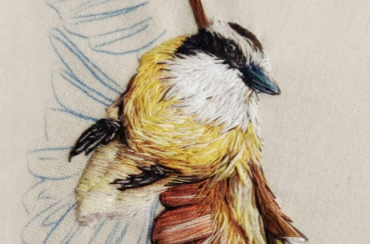 Arte em fios: bordado em pintura de agulha