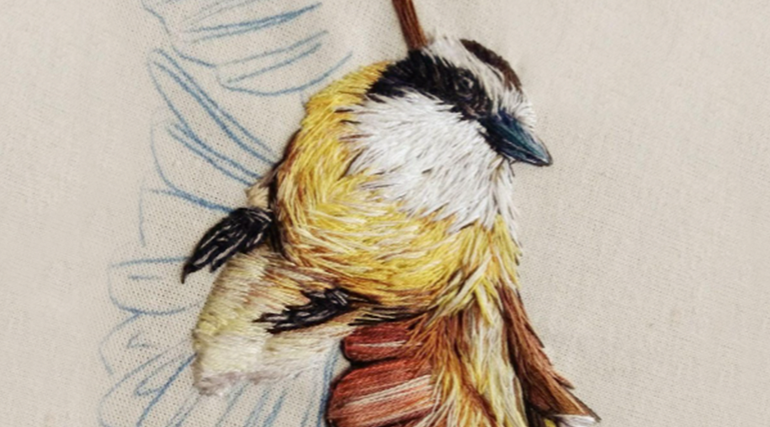 Arte em fios: bordado em pintura de agulha
